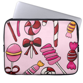 Schattig Snoep Laptop Sleeve