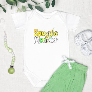 Schattig "Snuggle Monster" Romper