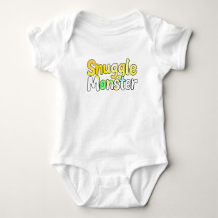 Schattig "Snuggle Monster" Romper