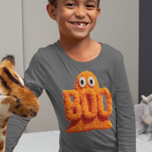 Schattig spook boo harige Halloween