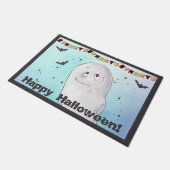Schattig spook Halloween Deurmat (Schuin)