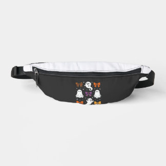 Schattig spook met strikken Halloween ontwerp_1 Heuptasje