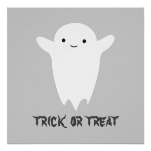 Schattig spook - Trick or Treat Perfect Poster