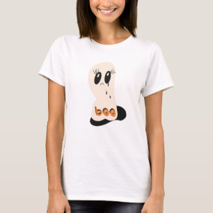 Schattig spook verdrietige plas tranen t-shirt