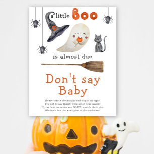 Schattig spook - Zeg niet baby Poster