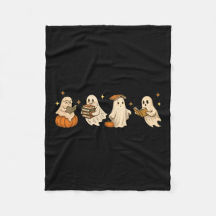 Schattig spookboek club leest Halloween griezelig Fleece Deken