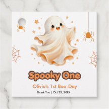 Schattig spookhuis Halloween 1e verjaardag