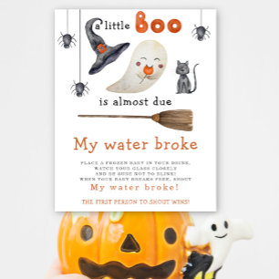 Schattig spookje - mijn vliezen zijn gebroken baby poster