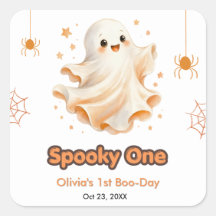 Schattig spooky verjaardagsfeestje voor 1-jarigen