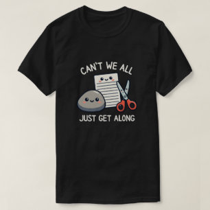 Schattig Steen Papier Schaar Speelgoed voor Vriend T-shirt