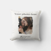 Schattig stel aangepaste foto  kussen (Voorkant)