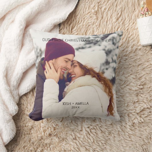 Schattig stel aangepaste foto kussen (Deken)