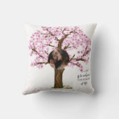 Schattig Stel Custom Foto Kussen (Achterkant)