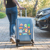 Schattig Sticker (Koffer Insitu)