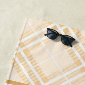 schattig strand pinguïn voeg naam toe strandlaken (In situ)