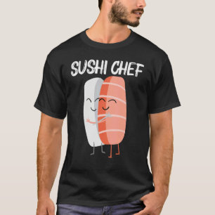 Schattig Sushi Voor Mannen Vrouwen Japans Eten Voe T-shirt