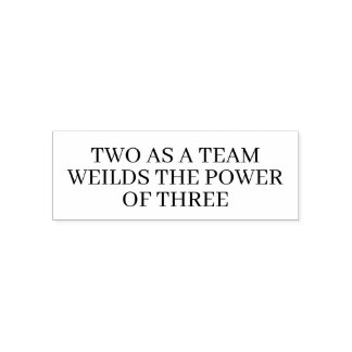 schattig teamwork motivatie citaat zelfinktende stempel