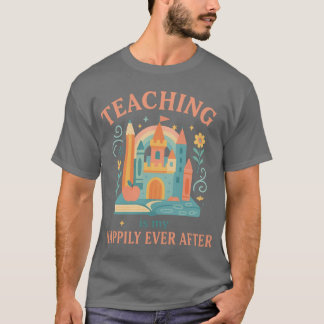 Schattig Terug naar school onderwijzen Is Mijn Hap T-shirt