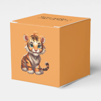 Schattig Tiger Wall Decal Bedankdoosjes