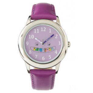 Schattig Toothy Mond Kinder Horloge