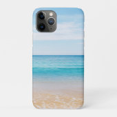 Schattig tropisch strand, Sand Waves Sky Case-Mate iPhone Case (Achterkant)