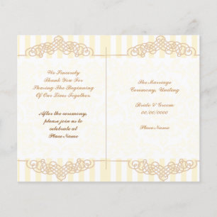 schattig trouwprogramma