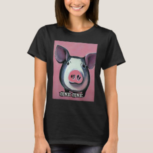 Schattig Varken Biggetje Knor Knor 29 T-shirt