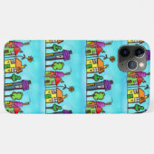Schattig vastgoedmakelaar in het blauw Case-Mate iPhone case (Achterkant (horizontaal))