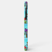 Schattig vastgoedmakelaar in het blauw Case-Mate iPhone case (Achterkant/links)