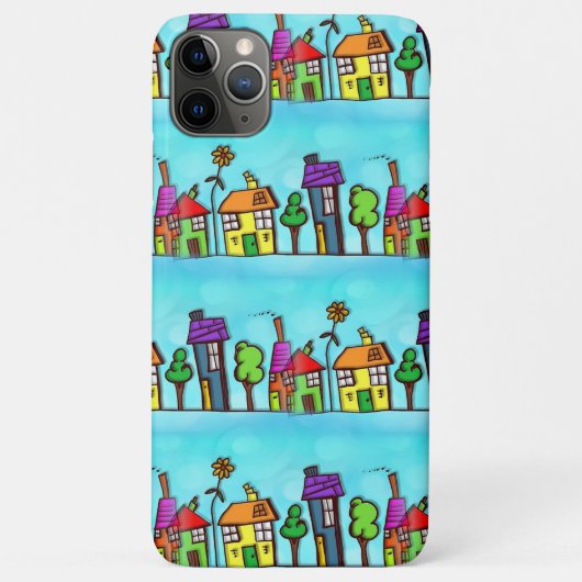 Schattig vastgoedmakelaar in het blauw Case-Mate iPhone case (Achterkant)