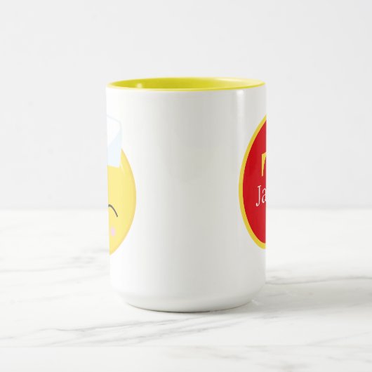 schattig verpleegkundige werk gerelateerd toevoege mok (Midden)