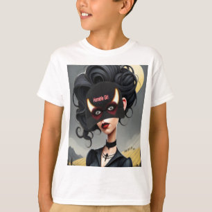 Schattig verschrikkelijk meisje t-shirt