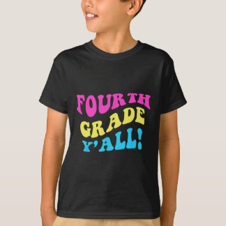 Schattig Vierde Grade Leraar 4de Grade Student Ter T-shirt