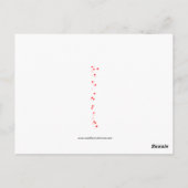 Schattig Vintage Valentijn Briefkaart (Achterkant)