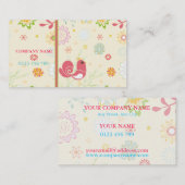 schattig  visitekaartje (Voorkant / Achterkant)