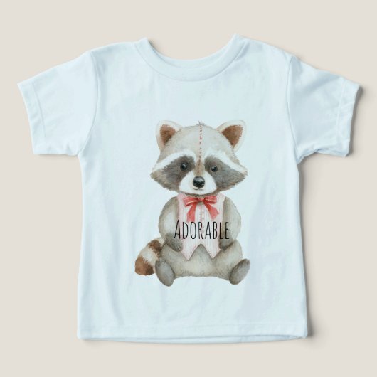 Schattig Wasbeer Dier (Design voorkant)