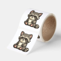 Schattig Wasbeer met Koffie – Knus Kawaii Dier