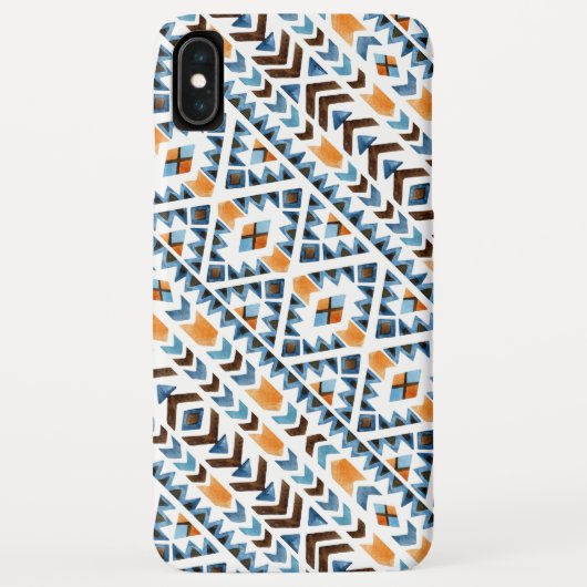 Schattig watercolor azteekse patroon Case-Mate iPhone case (Achterkant)