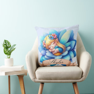 Schattig Whimsical Bloemige Zoete Dromen Slaapfee Kussen