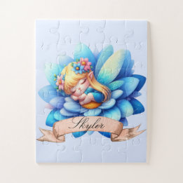 Schattig Whimsical Bloemige Zoete Dromen Slaapfee Legpuzzel