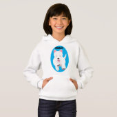 Schattig wit west highland terrier cartoon (Voorkant volledig)