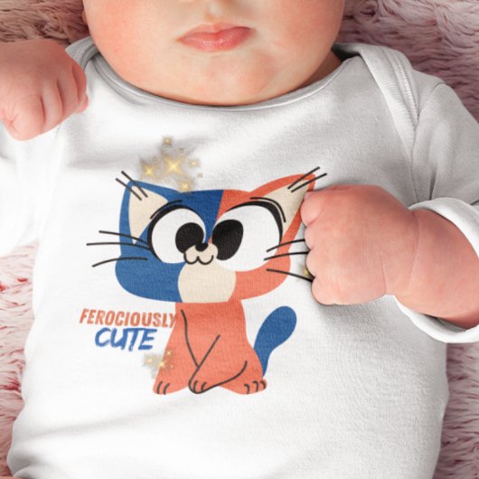 Schattig Woest Kat Romper