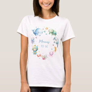 Schattig Wordt Moeder T-shirt