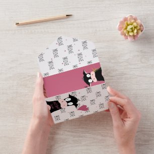 Schattig Zal Mooo Van Mij Zijn? Koeienliefde + Val All In One Uitnodiging