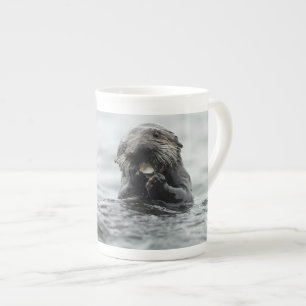 Schattig Zee Otter Porselein Kop