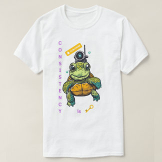 Schattig Zee Turtle T-Shirt voor Content Creators