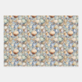 schattig zeeslagpatroon inpakpapier vel (Voorkant 3)