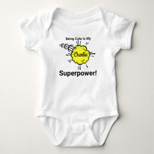 Schattig zijn is mijn superkracht! romper