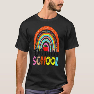 Schattige 100e Dag Van School Leraar 100 Dagen Sli T-shirt