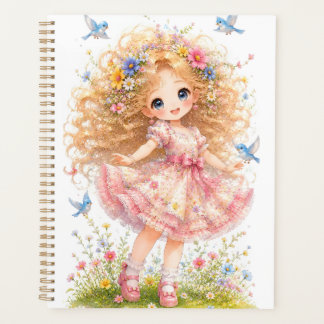 Schattige 12-maands jaarplanner planner